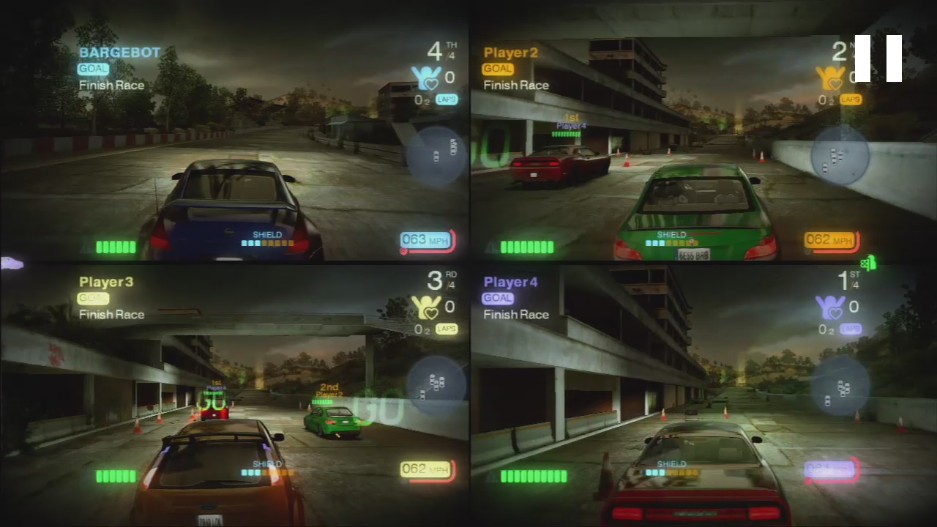 ps3 4 player split screen games