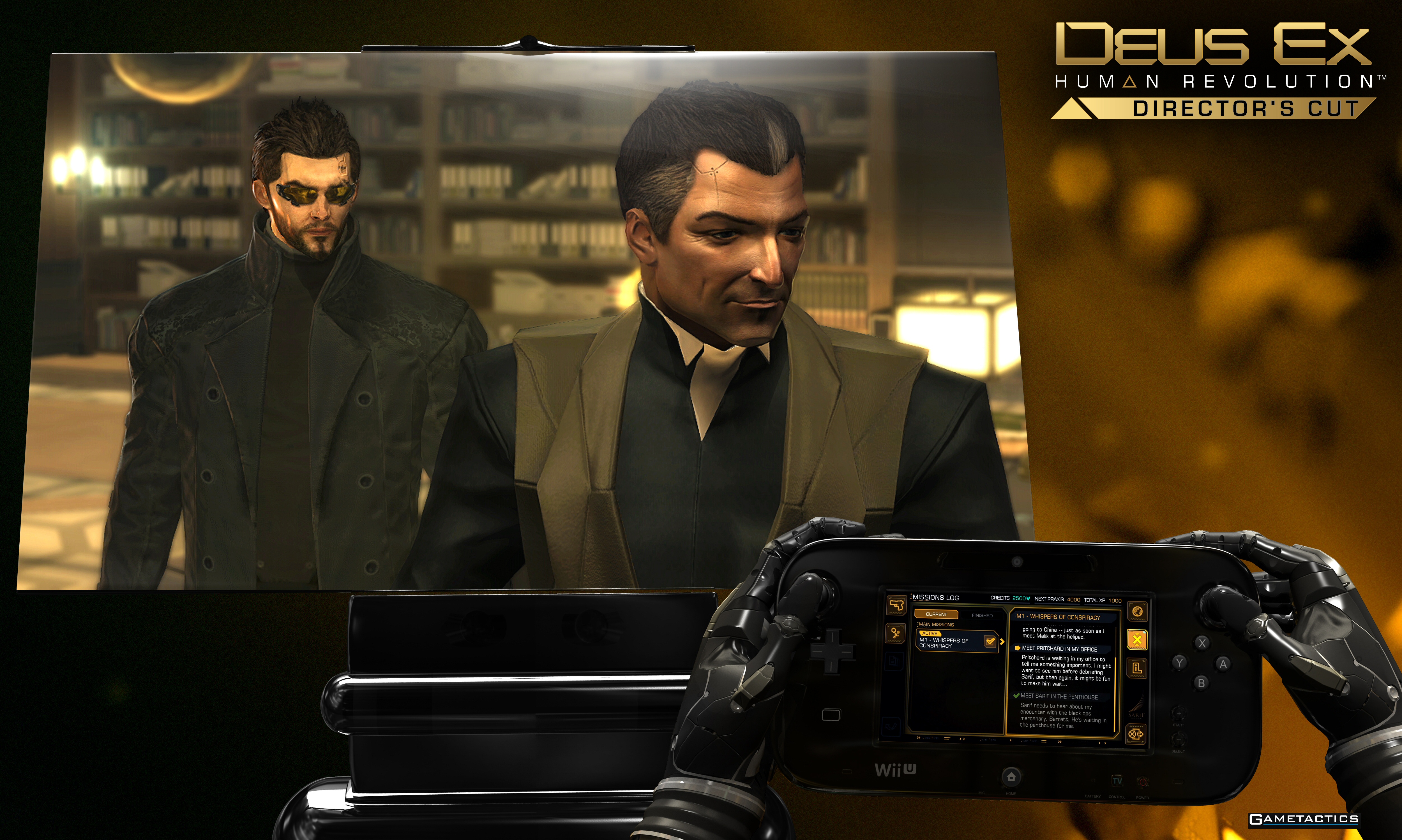 DEUS EX: HUMAN REVOLUTION – DIRECTOR’S CUT FOR Wii U Announced / First Screenshots
