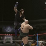 WrestleMania 11: The Undertaker (with Paul Bearer) vs. King Kong Bundy (with Ted DiBiase)