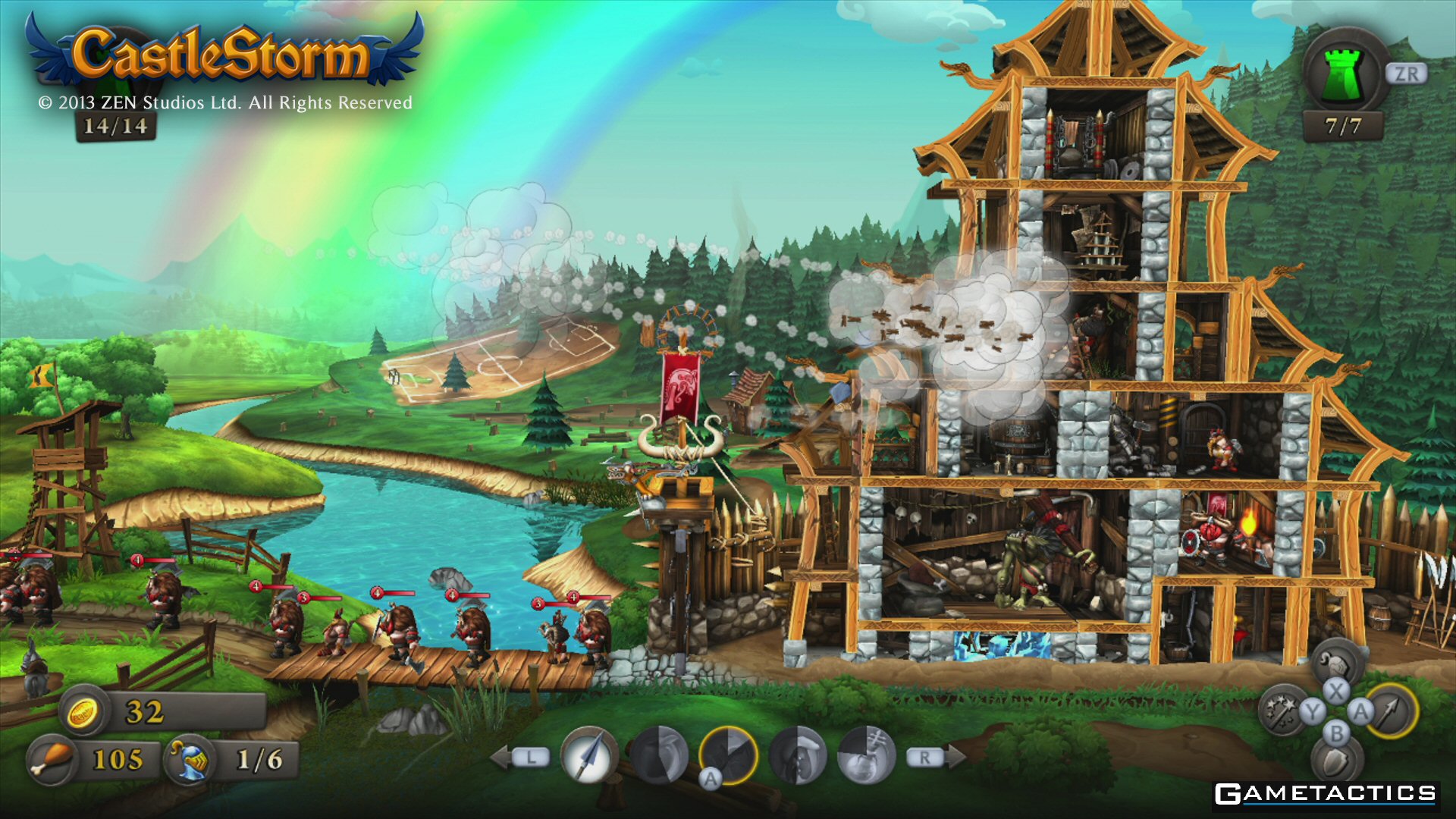 CastleStorm Releasing on Wii U eShop December 26
