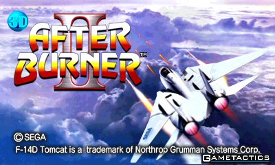 3D After Burner II Released on the Nintendo 3DS Today