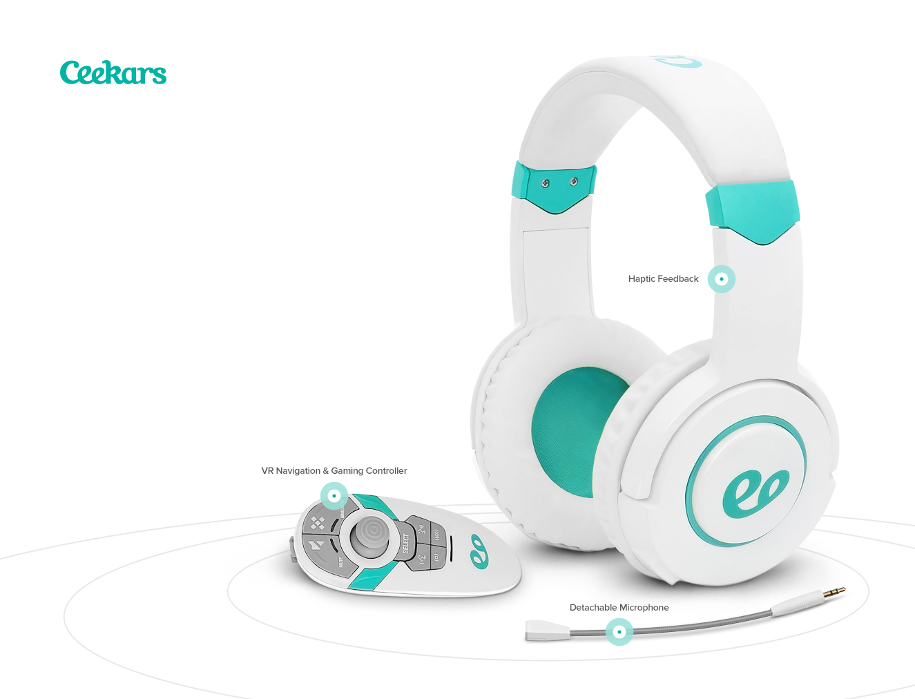 Ceekars 4D Headphones and Controller Crowd Funding Project Launched